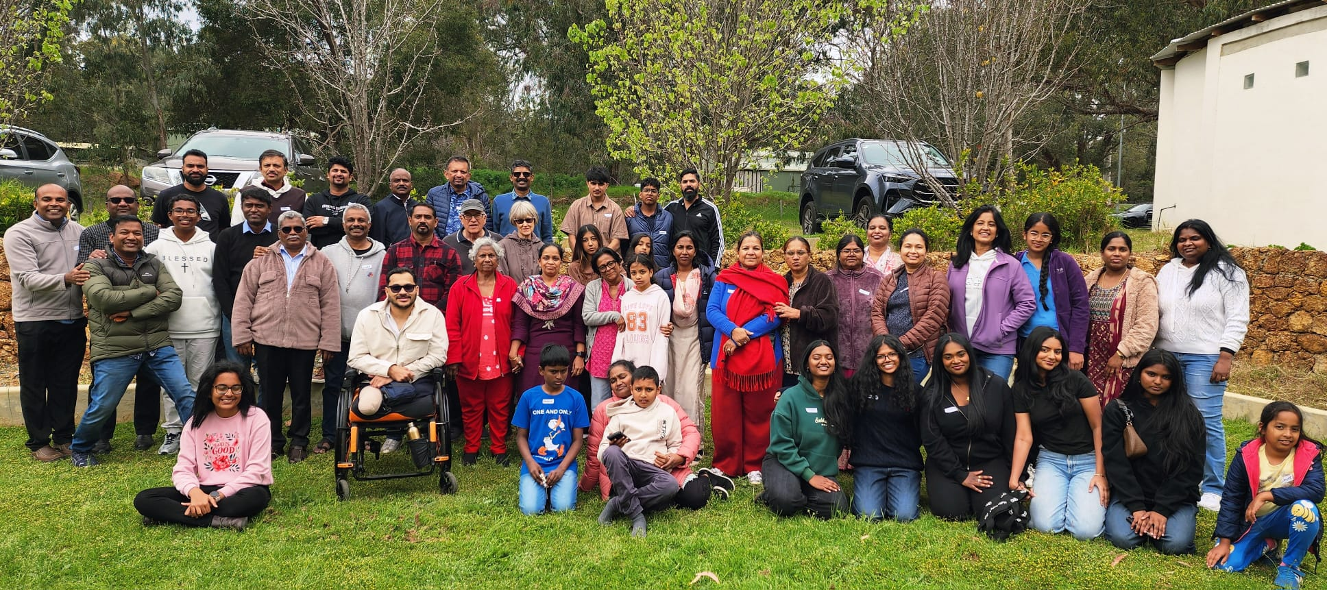 Group photograph of Weekend Away 2026